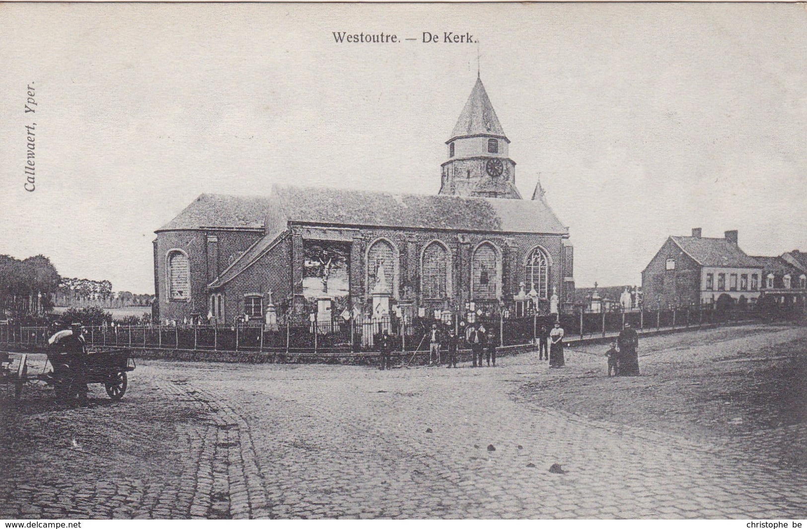 Westouter, Westoutre, De Kerk (pk36713) - Heuvelland