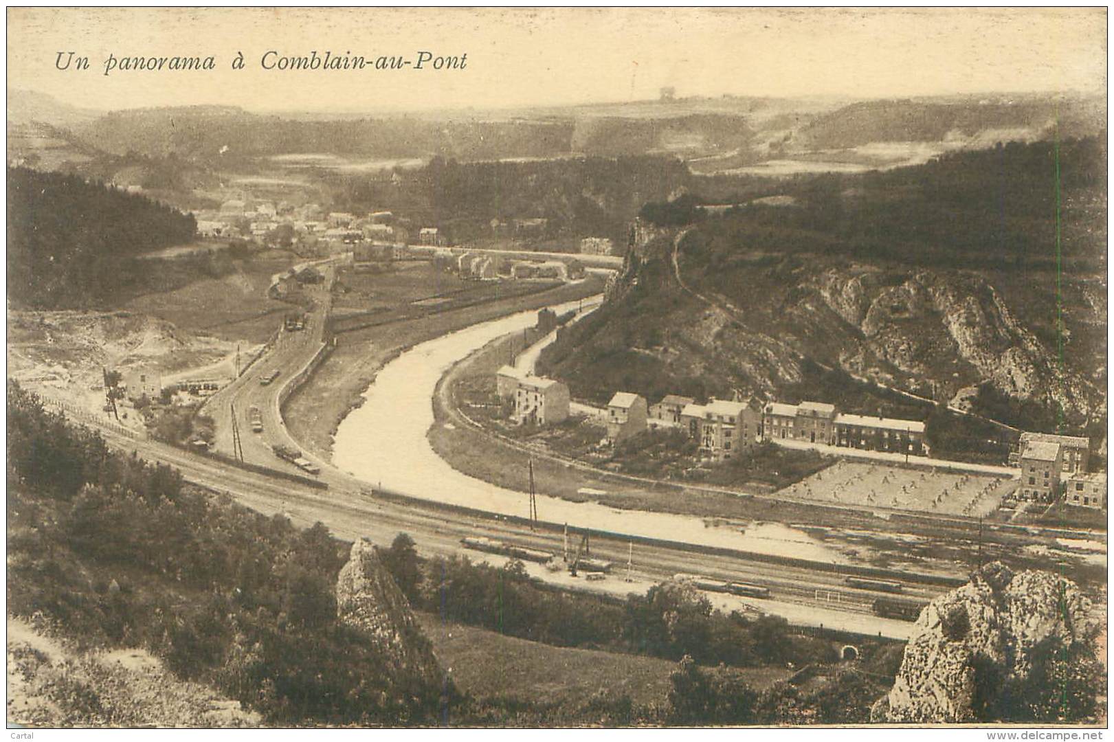 Un Panorama à COMBLAIN-au-PONT. - Comblain-au-Pont