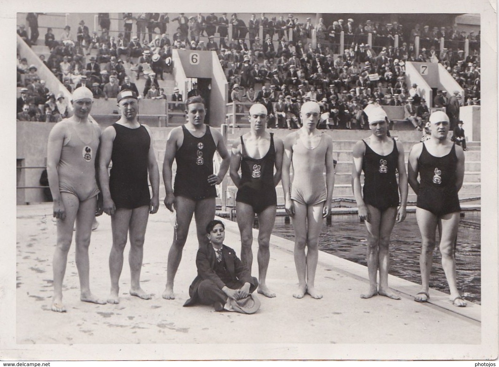 Phot O De Presse  :Sport Natation Water Polo   Equipe De Tourcoing (59)  Gagnante De La Coupe De France     World Photo - Sporten