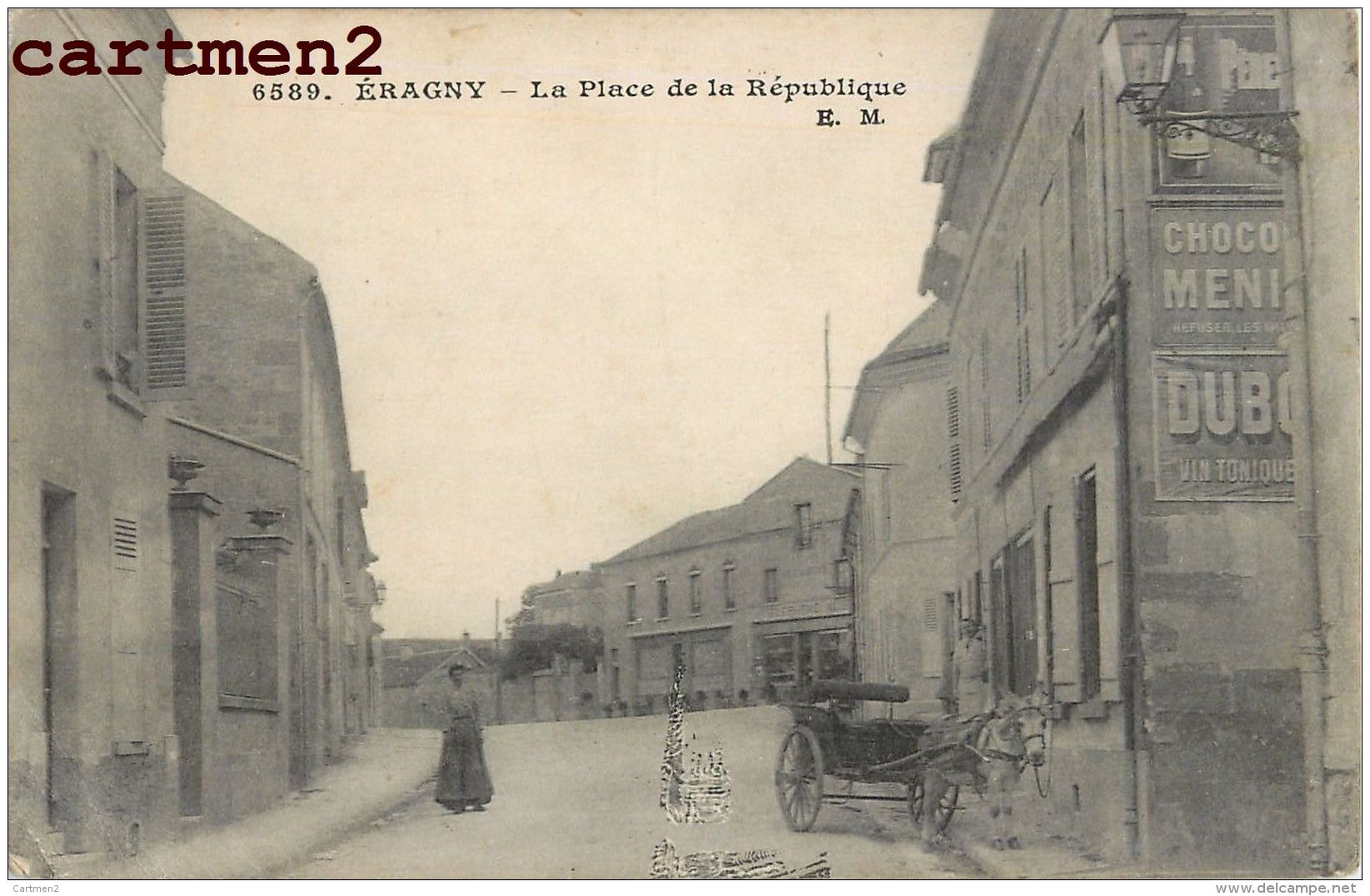 ERAGNY PLACE DE LA REPUBLIQUE 95 - Eragny