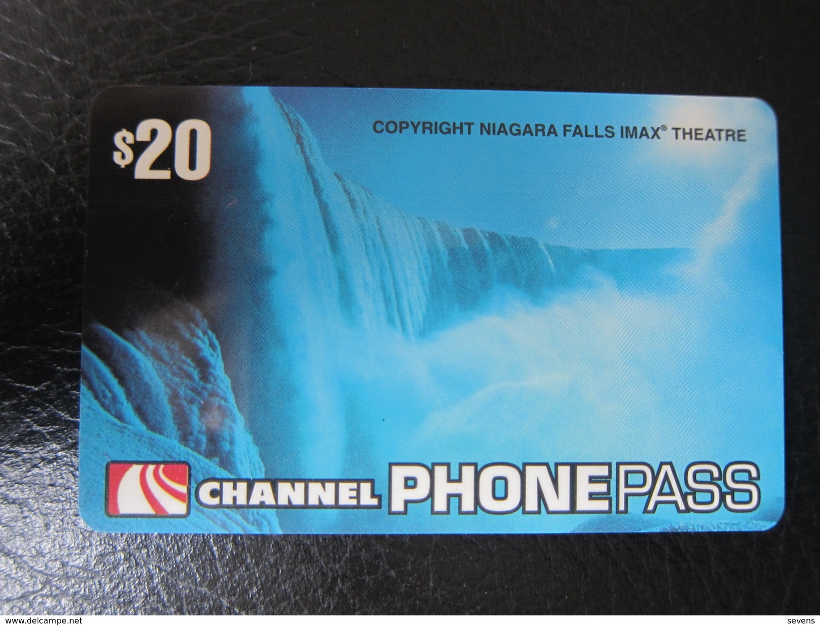 Channel Telecom Phone Pass&#xFF0C;Niagara Falls,backside With Magnetic Stripe - Canada