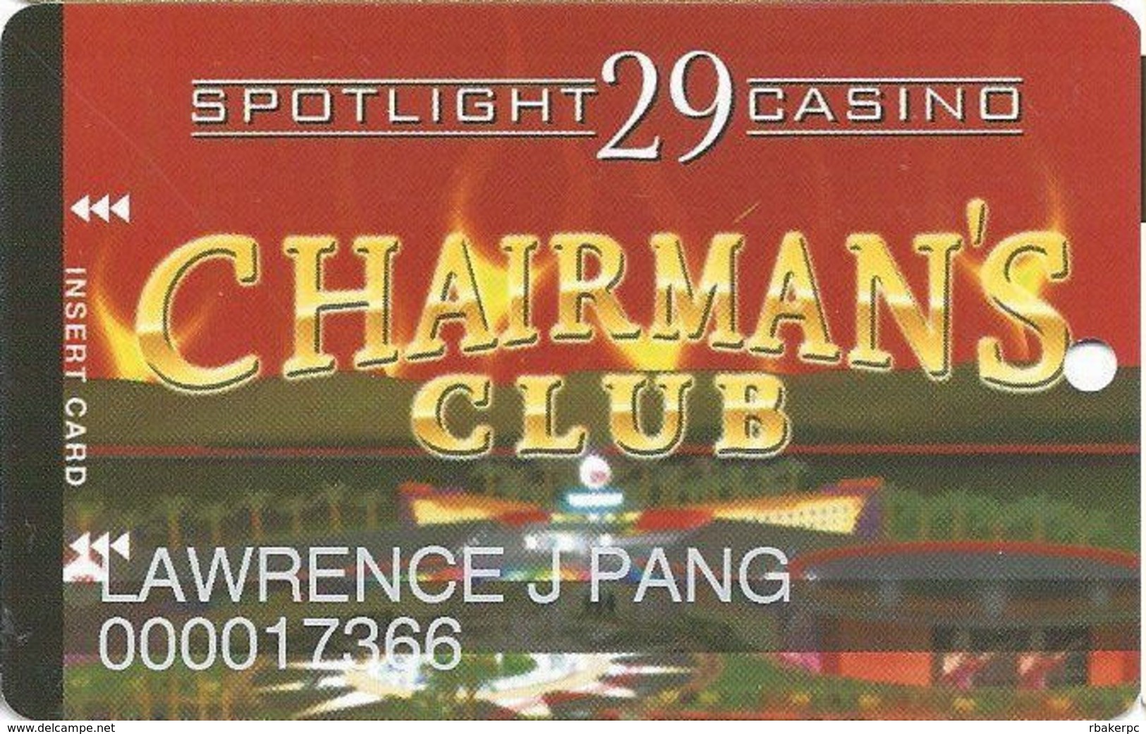 Spotlight 29 Casino - Coachella, CA USA - Slot Card - Casino Cards