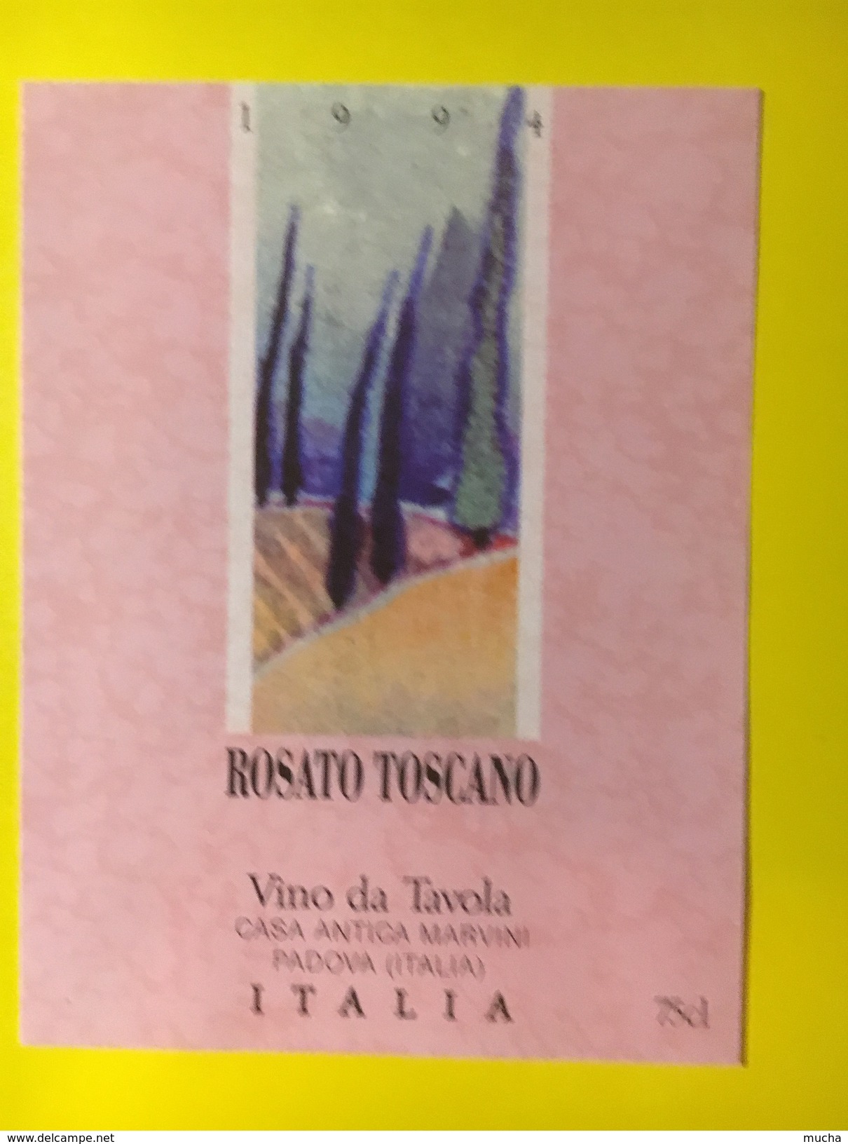 4313 -  Rosato Toscano 1994 Italie - Autres & Non Classés