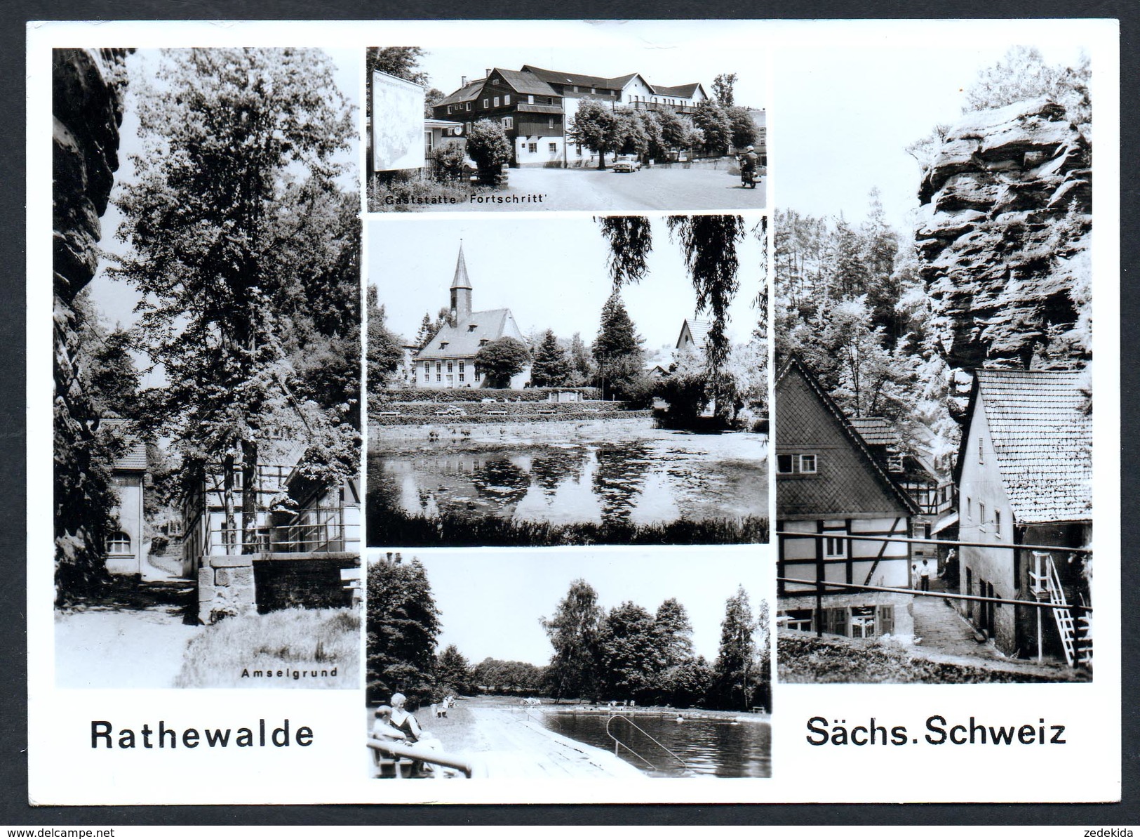 A5014 - Alte MBK Ansichtskarte - Rathewalde - Nowak - Hohnstein (Saechs. Schweiz)