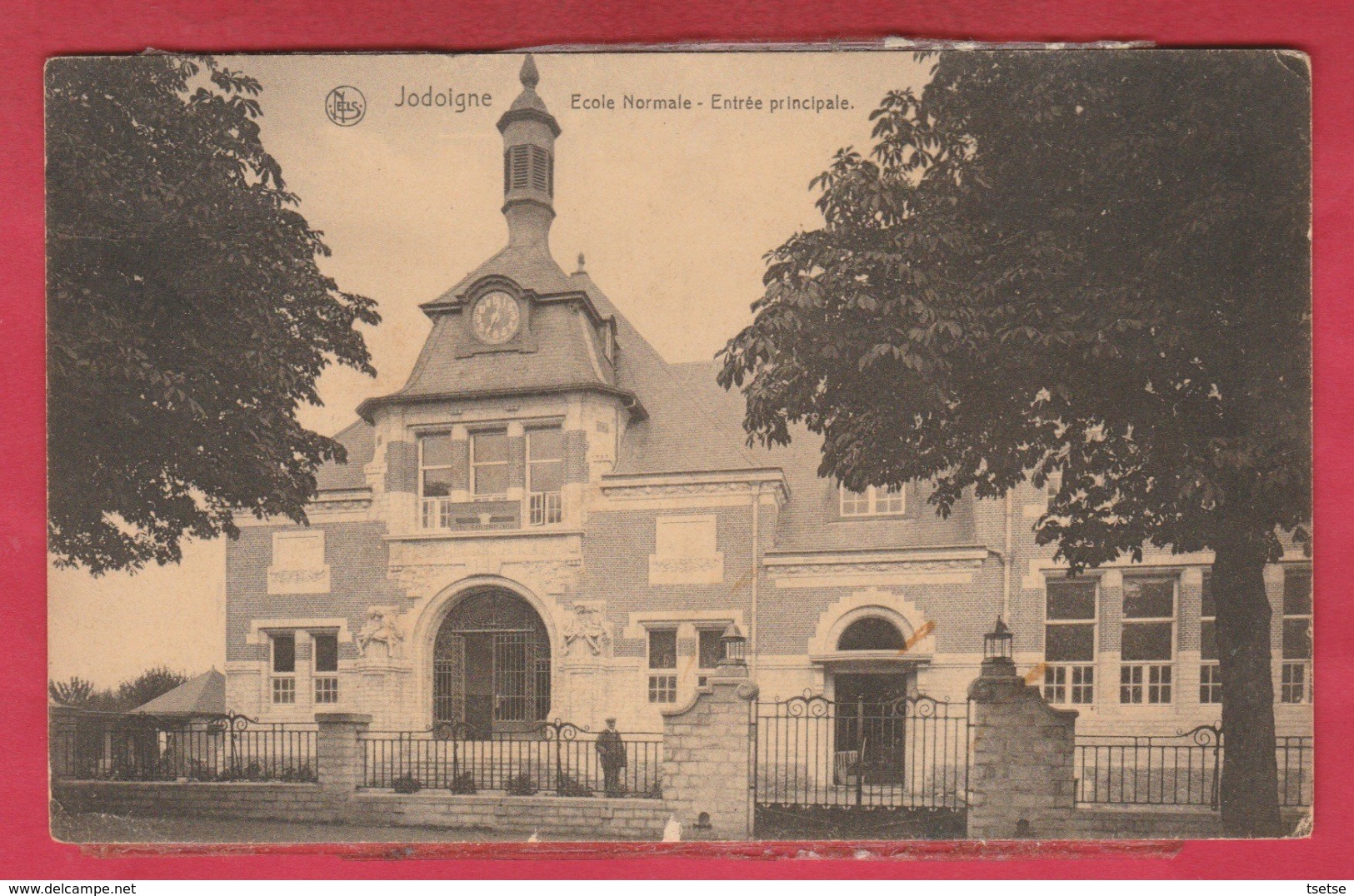 Jodoigne - Ecole Normale - Entrée Principale - 1927  ( Voir Verso ) - Jodoigne