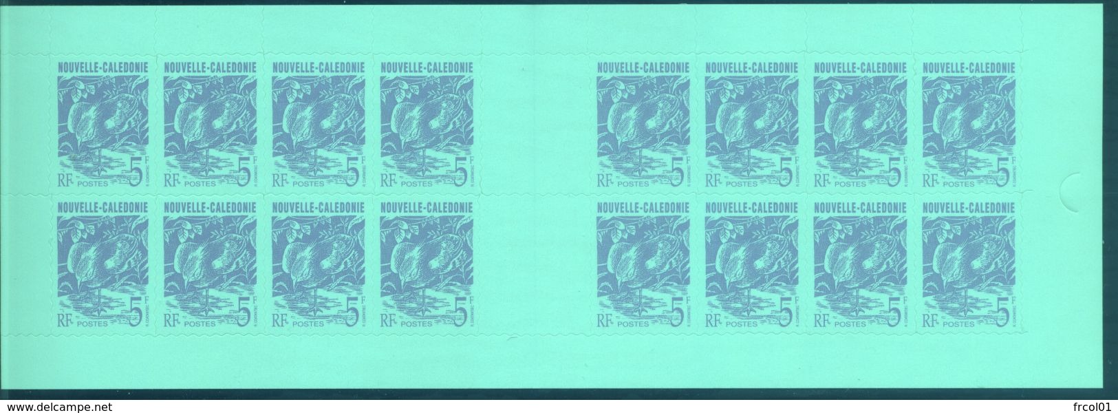 Nouvelle Calédonie, Yvert Carnet 655, Scott 681, MNH - Carnets