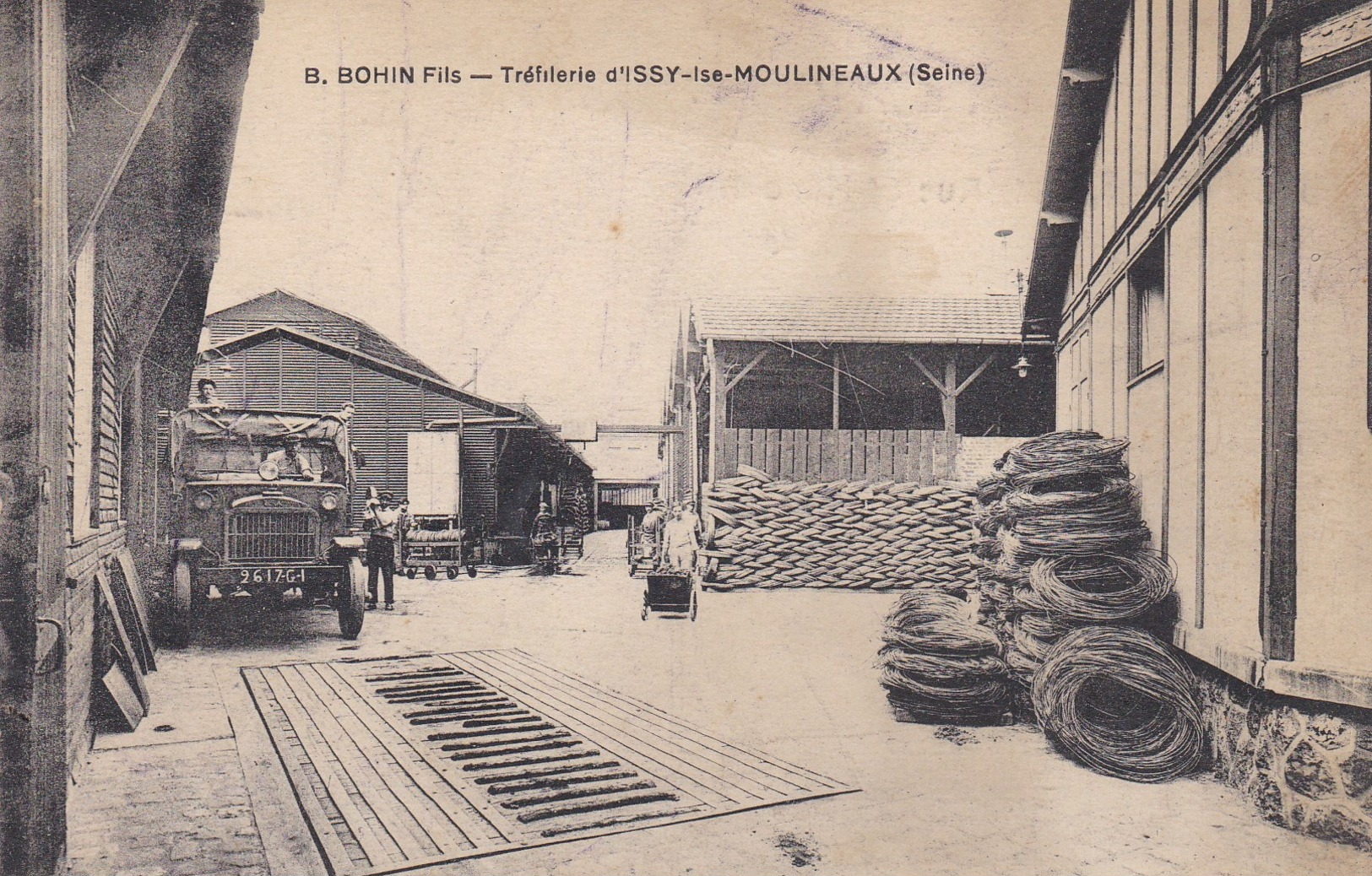 B.BOHIN Fils-Tréfilerie D'ISSY Les MOULINEAUX - Issy Les Moulineaux