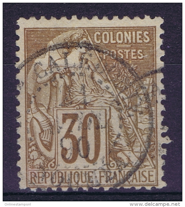 Colonies Générales: Yv Nr 55 Obl./Gestempelt/used  CDS Nouvelle Calédonie - Alphée Dubois