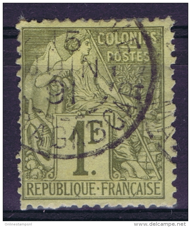 Colonies Générales: Yv Nr 59 Obl./Gestempelt/used  CDS Madagascar Tamatave - Alphée Dubois