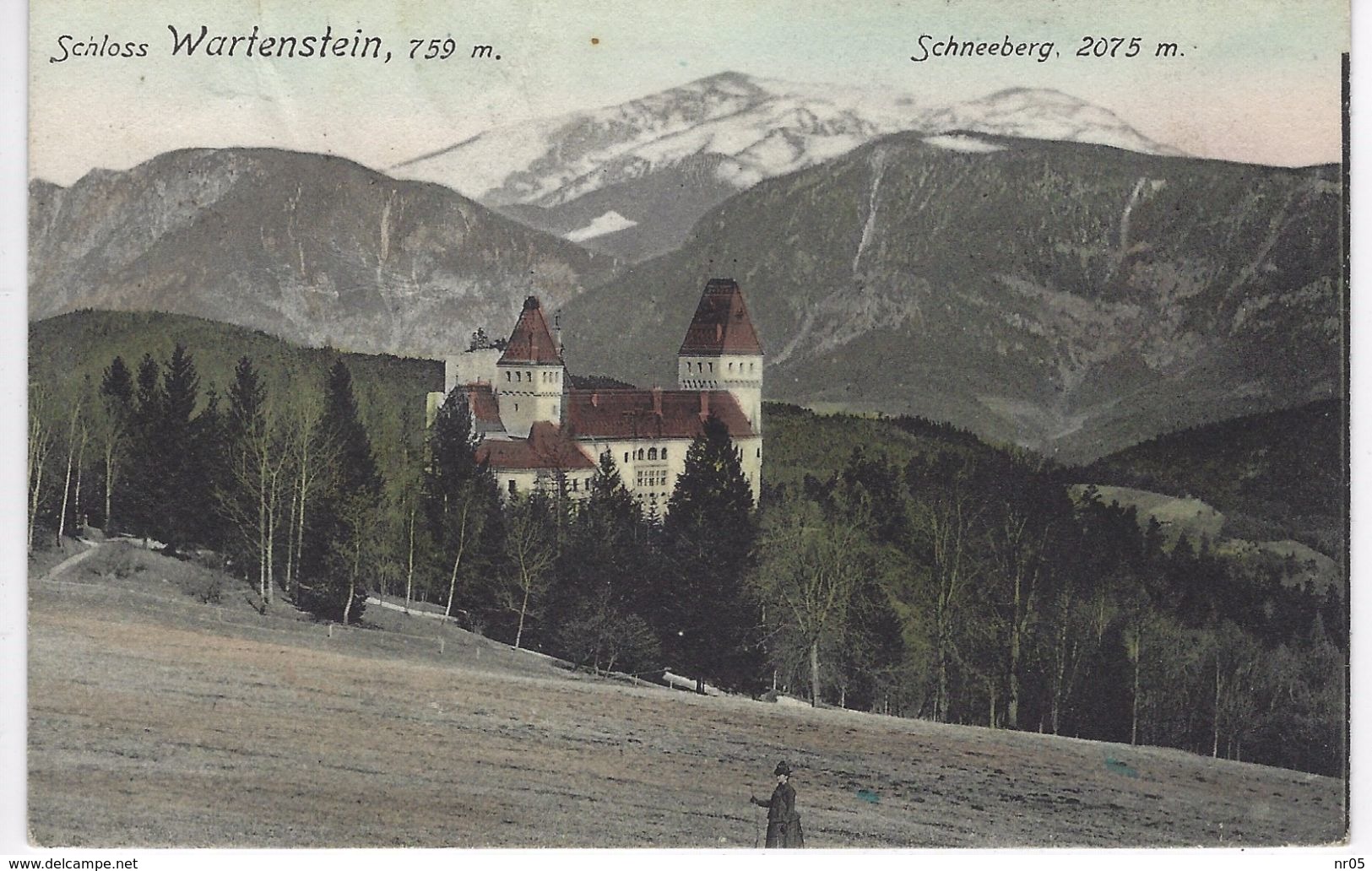 CPA  AUTRICHE - Schloss WARTENSTEIN - SCHNEEBERG - Schneeberggebiet