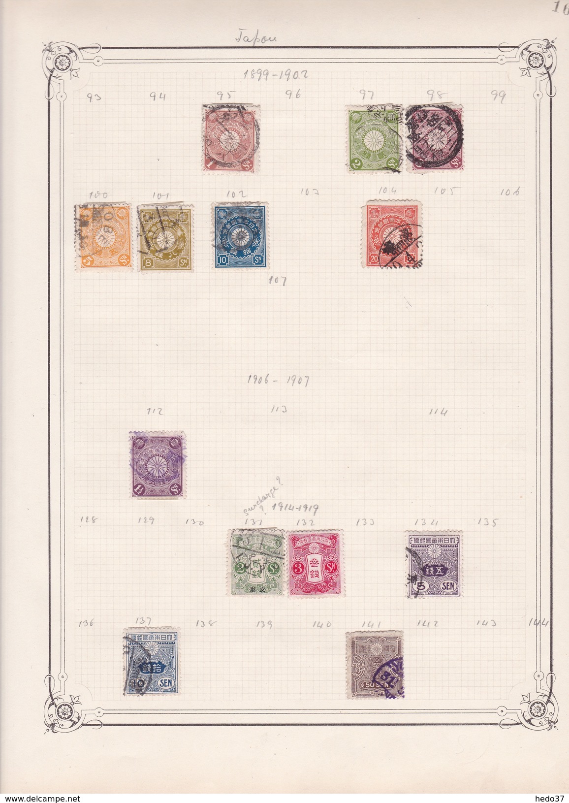 Japon - Collection Vendue Page Par Page - Timbres Neufs */ Oblitérés - B/TB - Collections, Lots & Séries