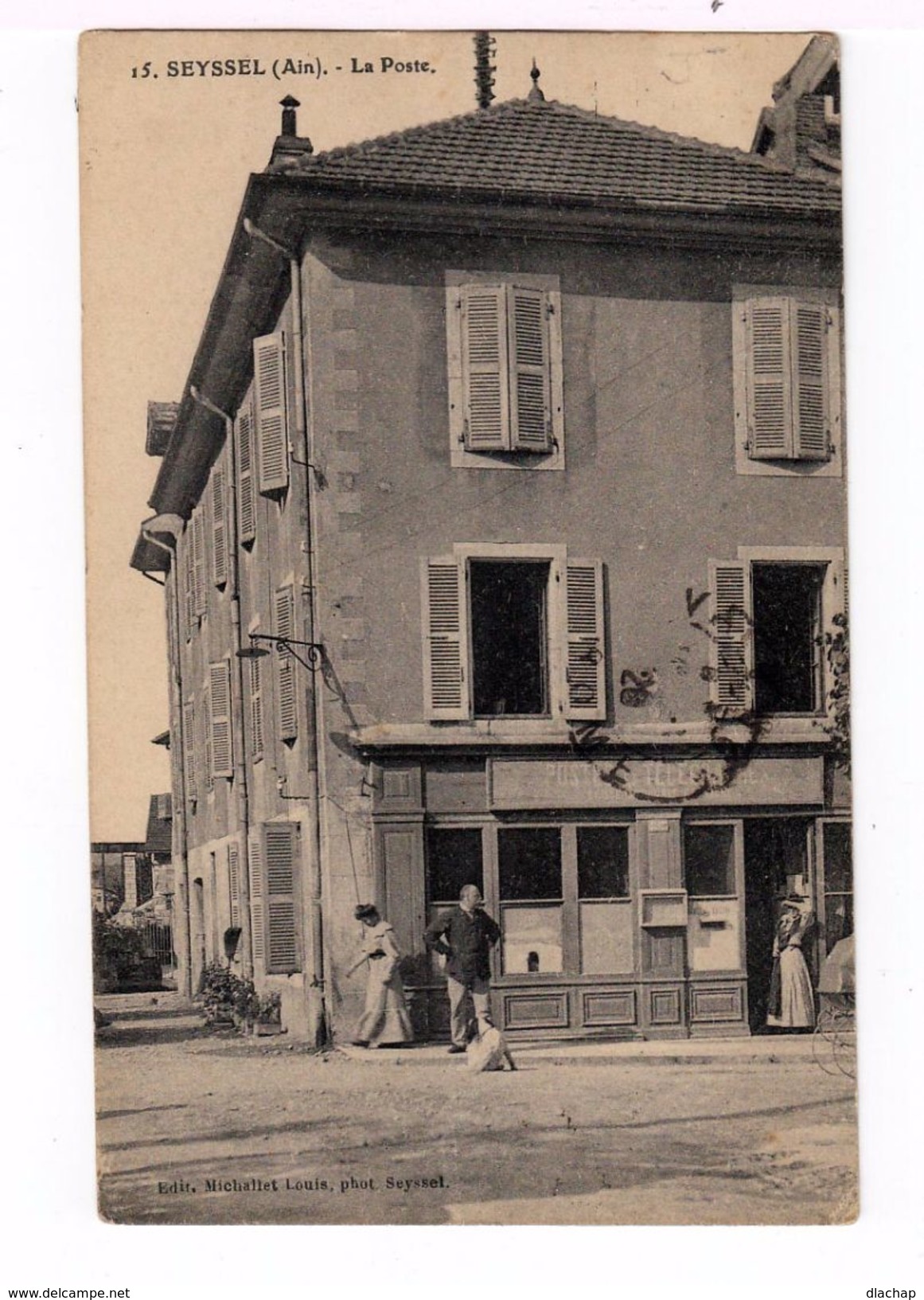 Seyssel, Ain. La Poste. (1710) - Postal Services