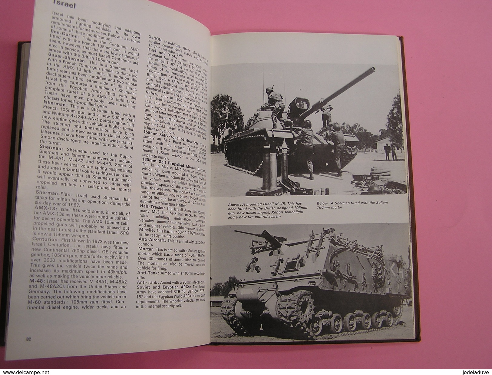 ARMOURED FIGHTING VEHICLES OF THE WORLD C.F. Foss Blindés Char Tank USA France Urss Israël Pays Bas Royaume Uni