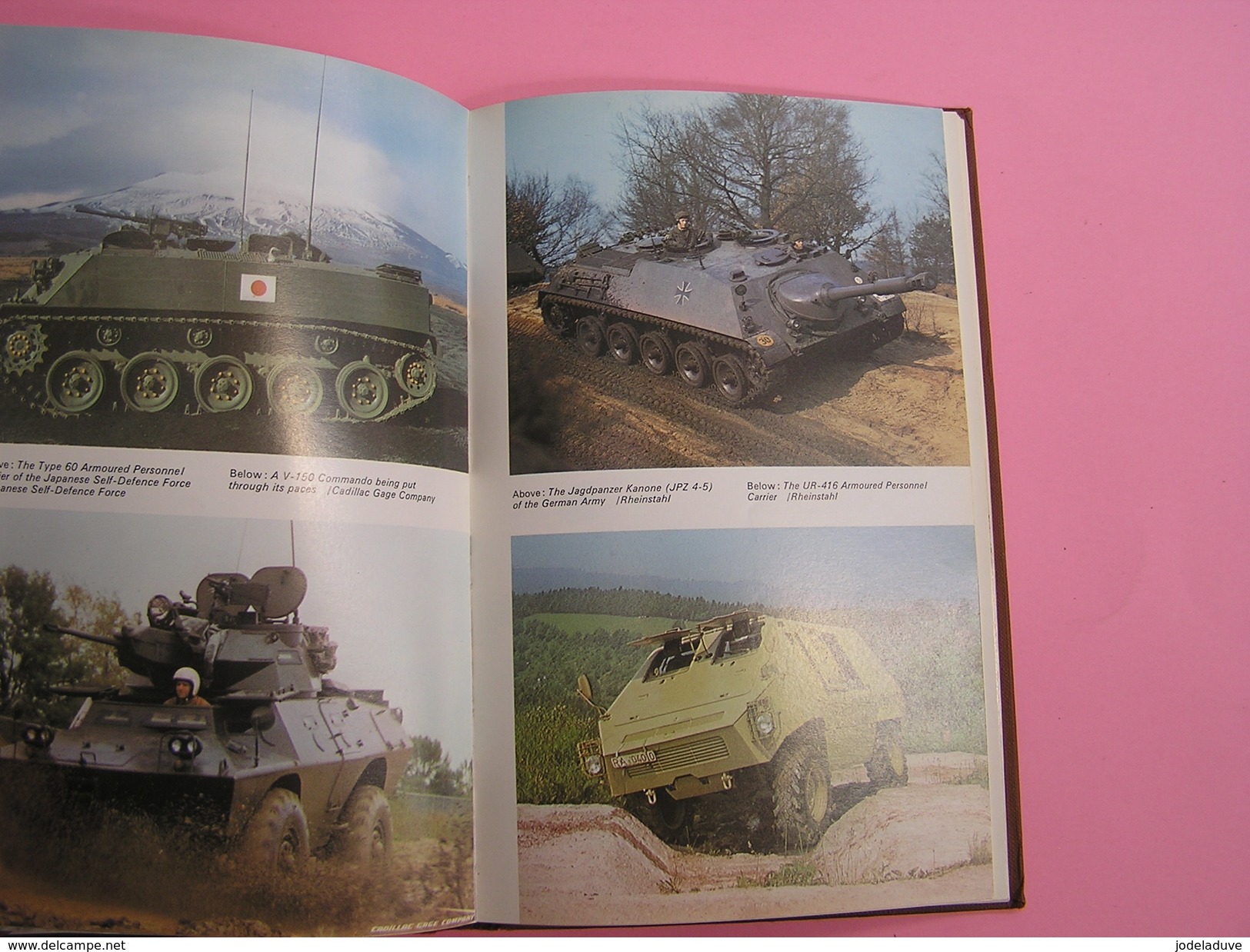 ARMOURED FIGHTING VEHICLES OF THE WORLD C.F. Foss Blindés Char Tank USA France Urss Israël Pays Bas Royaume Uni