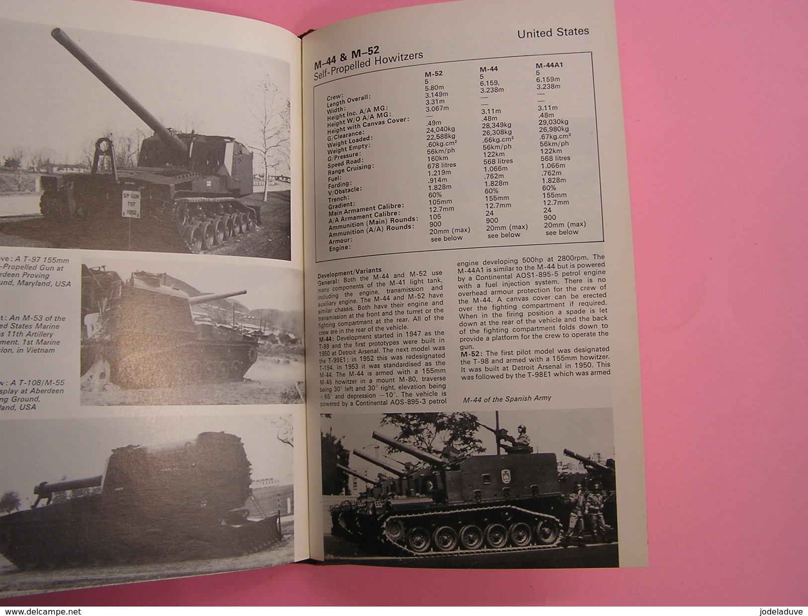 ARMOURED FIGHTING VEHICLES OF THE WORLD C.F. Foss Blindés Char Tank USA France Urss Israël Pays Bas Royaume Uni