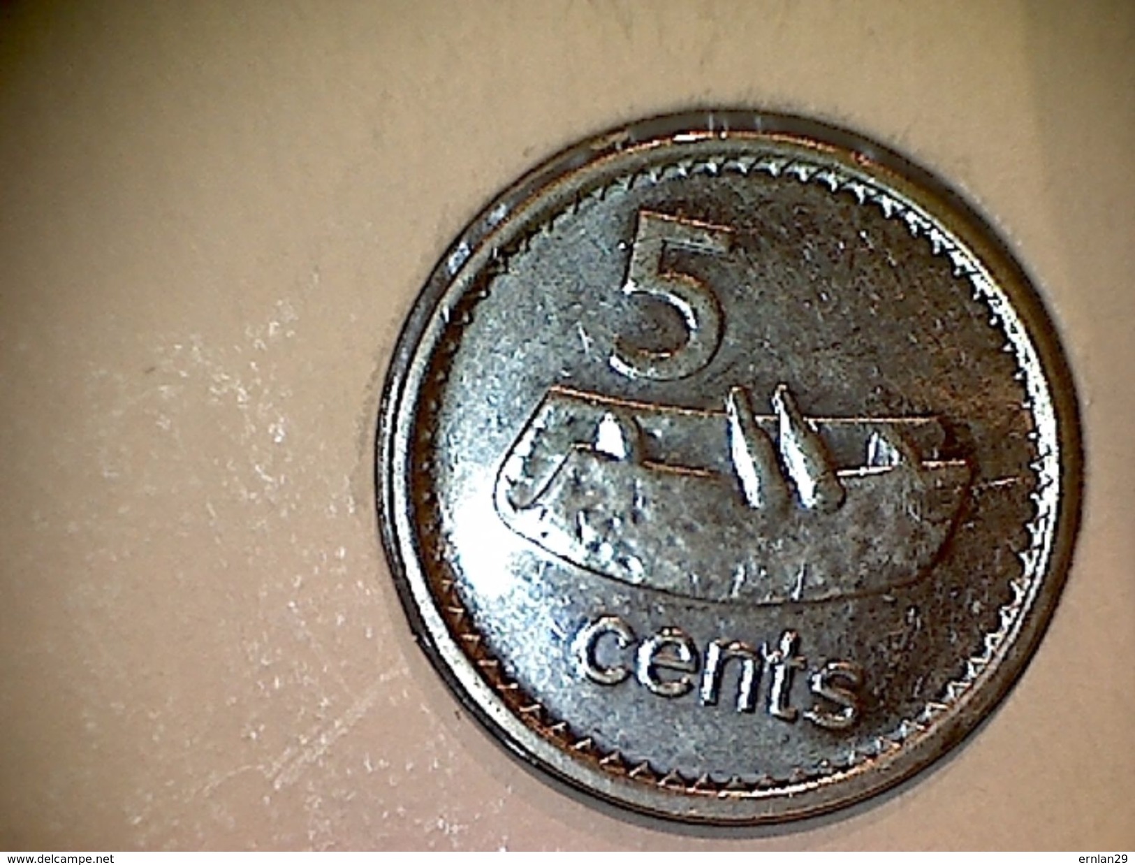 Fidji 5 Cents 2009 - Fidji