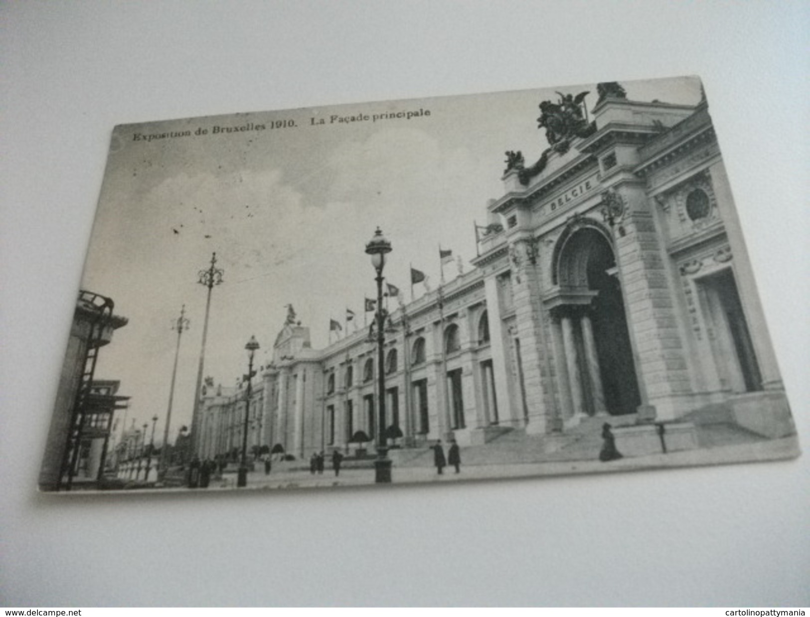 ESPOSIZIONE EXPOSITION DE BRUXELLES 1910 LA FACCIATA PRINCIPALE - Esposizioni