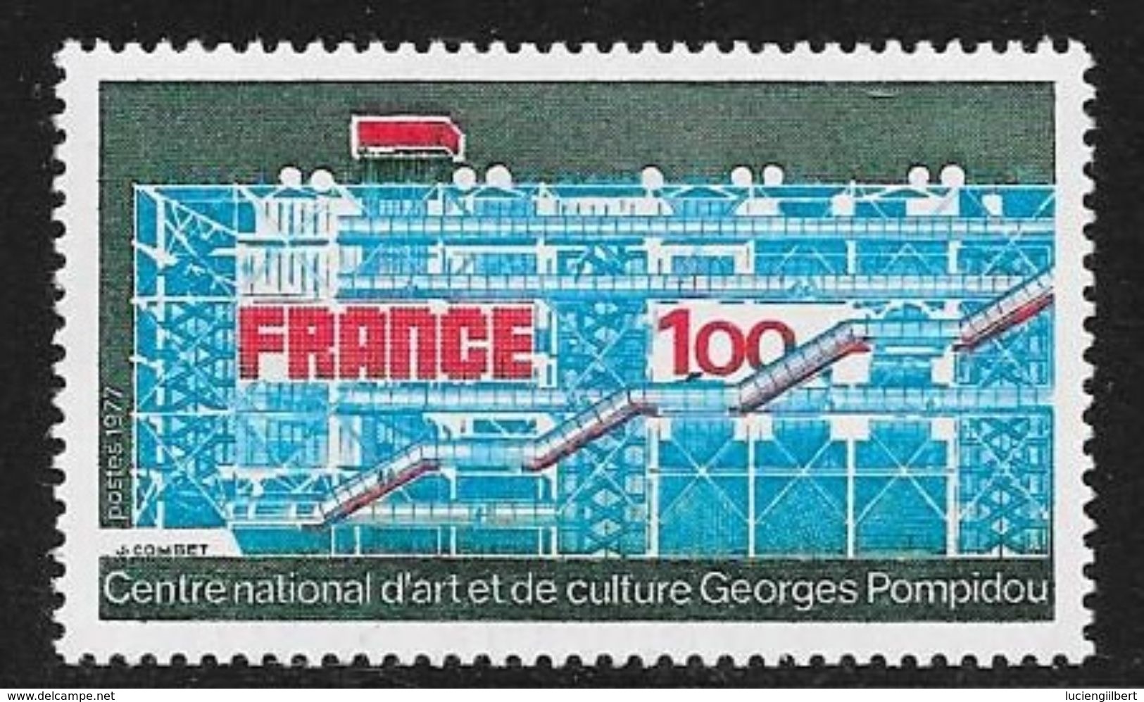 TIMBRE N° 1922  -  FRANCE -  CENTRE POMPIDOU   -  NEUF   -  1977 - Neufs