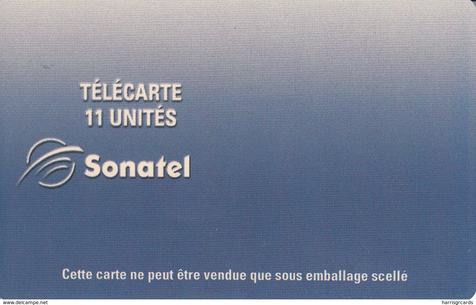 SENEGAL - Presentation Of Number, Tirage 20000,Sample No Chip And No CN - Senegal