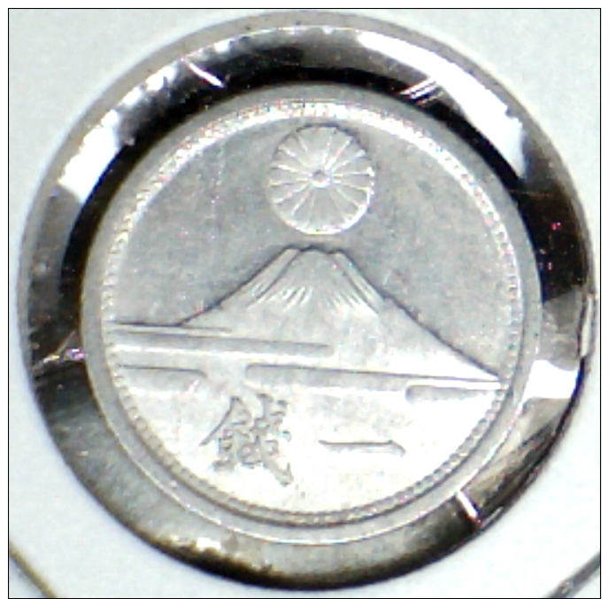 ***CHECKOUT SPECIAL!*** 1941-43, JAPAN, ONE RANDOM HIGHER GRADE MT. FUJ, 1 SEN COIN (SHOWA) *SEE PHOTOS* - Japan