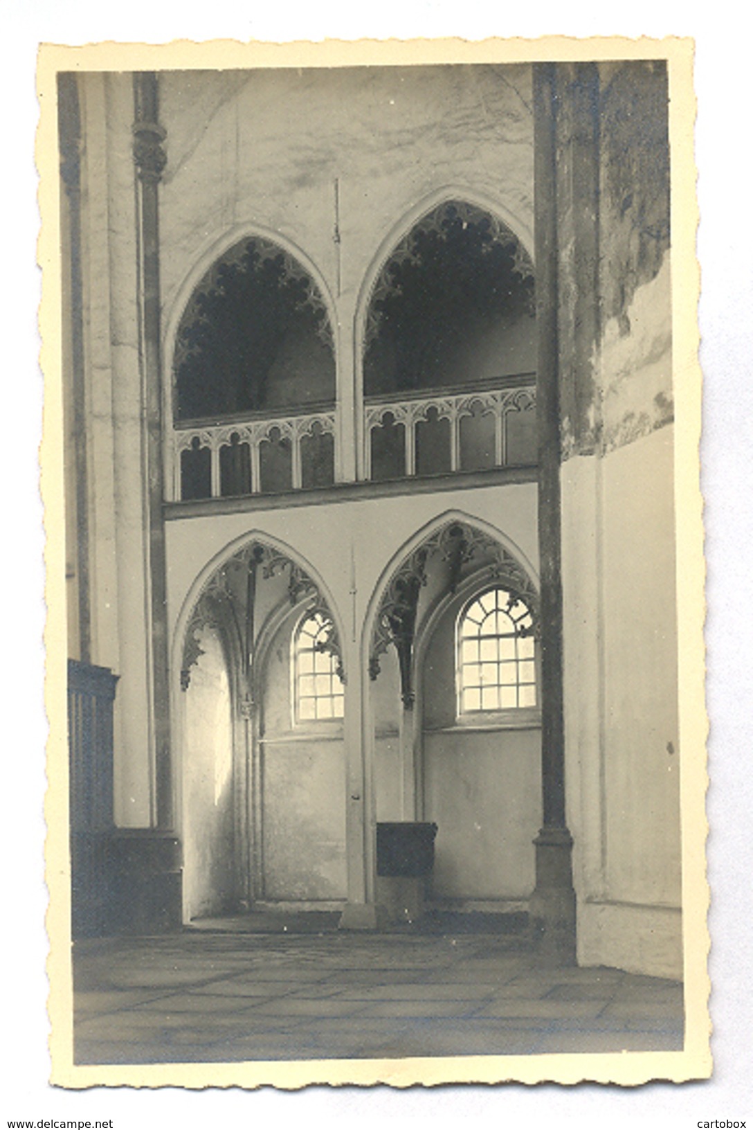 Zaltbommel, Originele Fotokaart Zonder Titel (afgebeeld Kerkinterieur) 2 X Scan - Zaltbommel