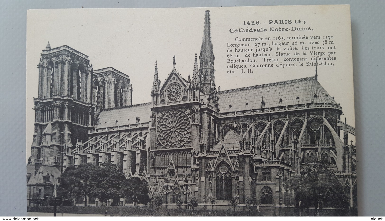 75  PARIS, Cathédrale Notre-Dame, (L. Boisson) - Notre Dame De Paris