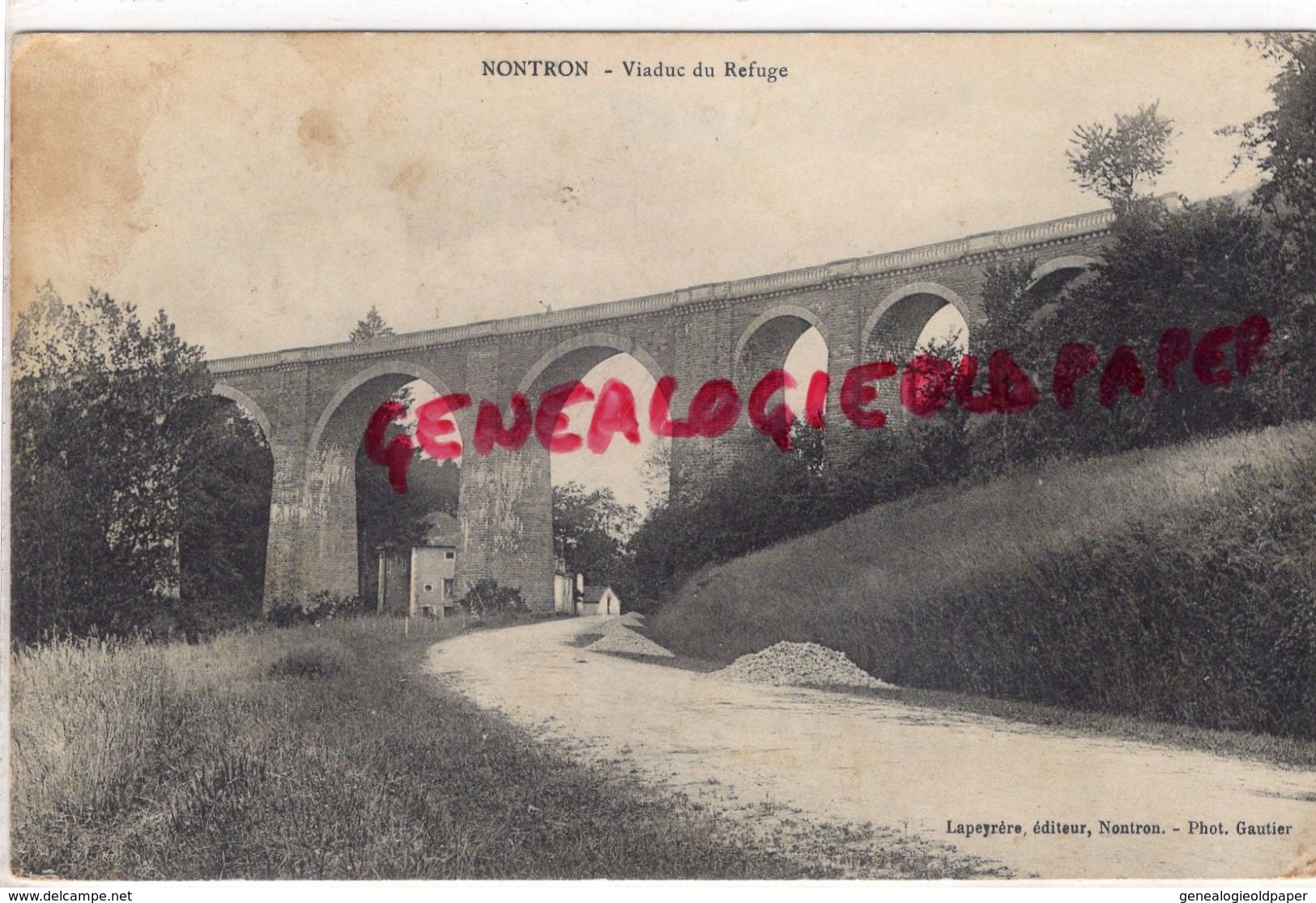 24 - NONTRON - VIADUC DU REFUGE - Nontron