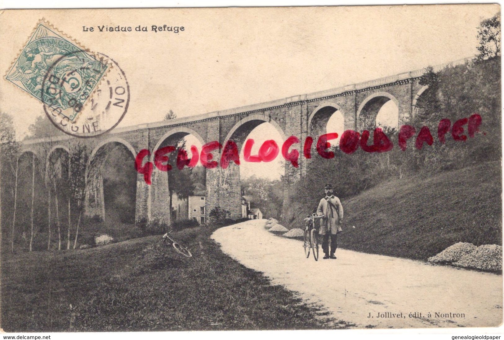 24 - NONTRON - LE VIADUC DU REFUGE - Nontron