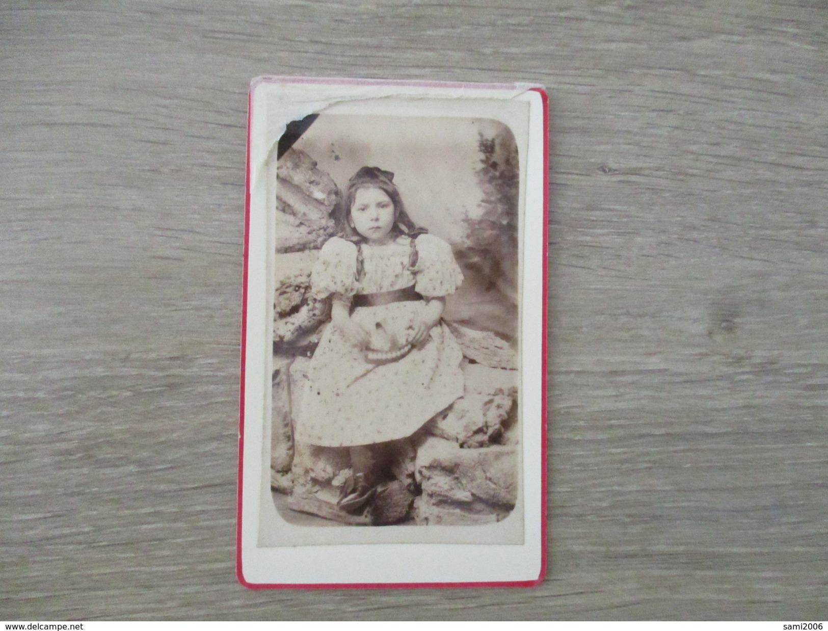 CDV   PETITE FILLE - Cartes De Visite