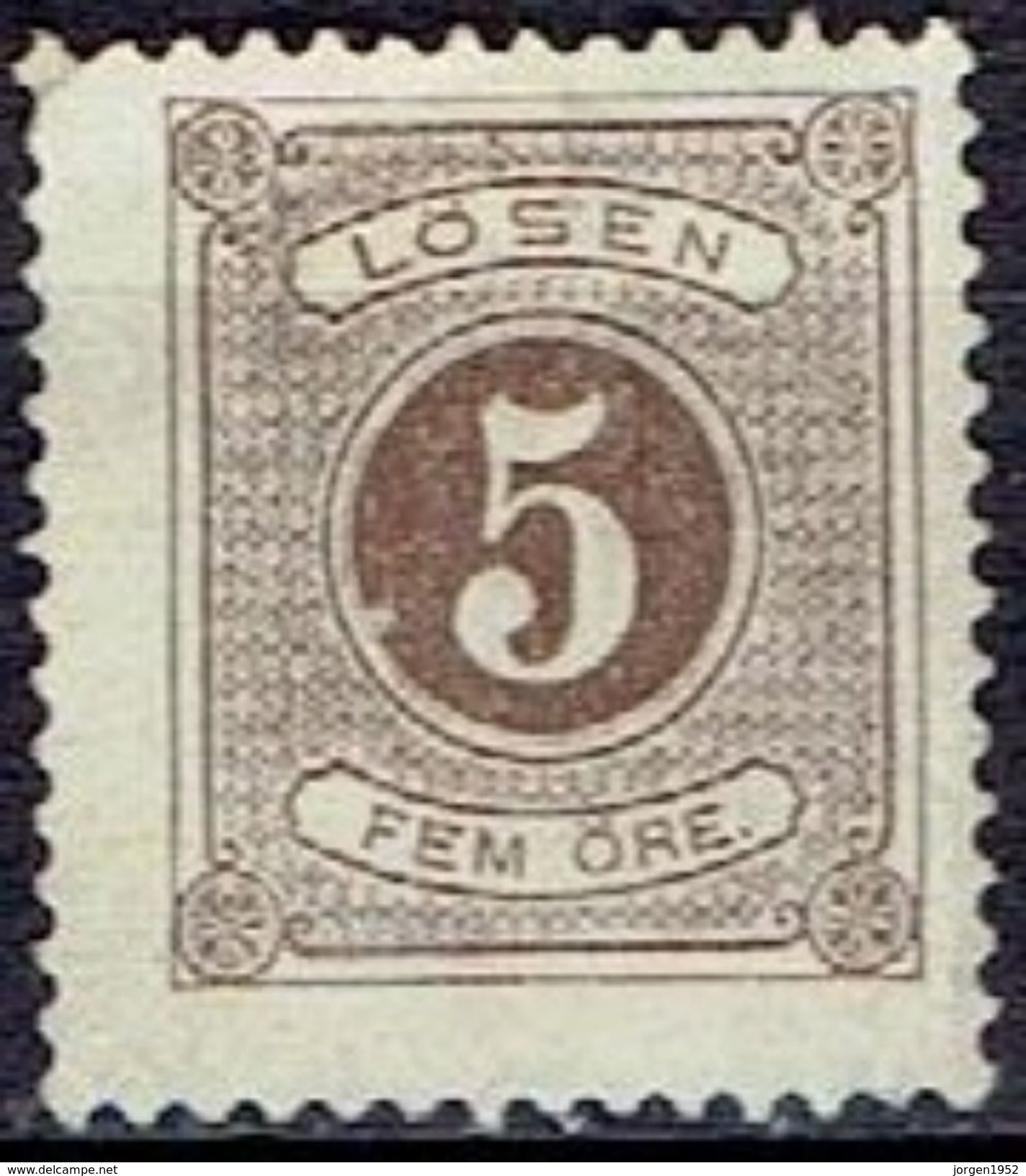 SWEDEN # FROM 1877-1882 MICHELL P3A  TK: 13 - Impuestos