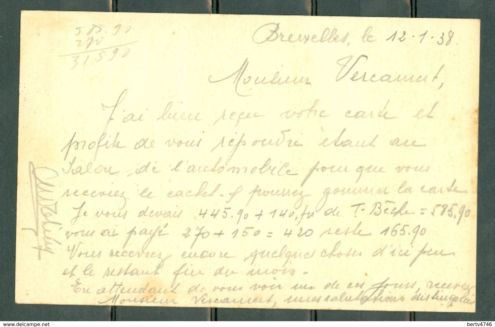 Belg. Pu 93 Salon Auto & Cycle / Auto- En Rijwielsalon 12.1.1938 (2 Scans) - Covers & Documents