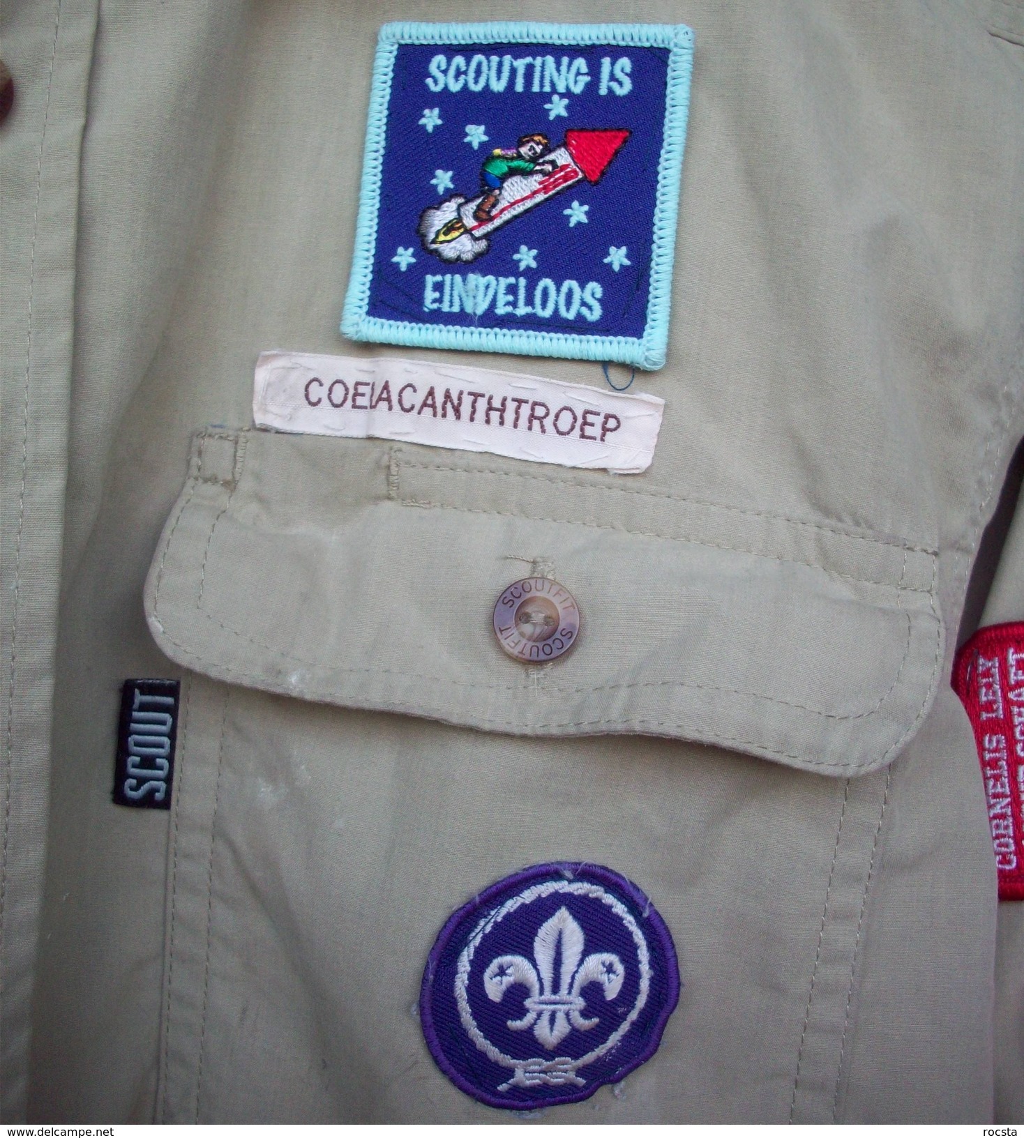 Netherlands Scout Shirt - 11 Patches - Scouting