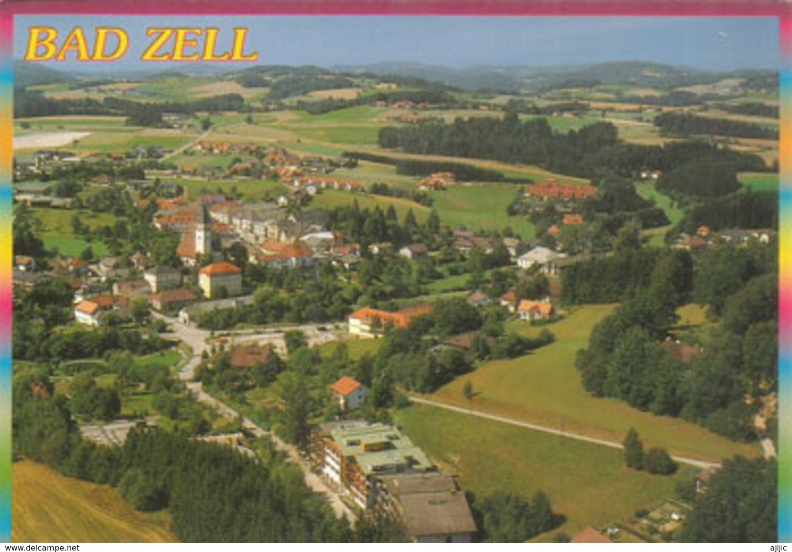 Paysage De La Haute-Autriche., Environs De Bad Zell, Carte Postale Adressée En Autriche - Freistadt