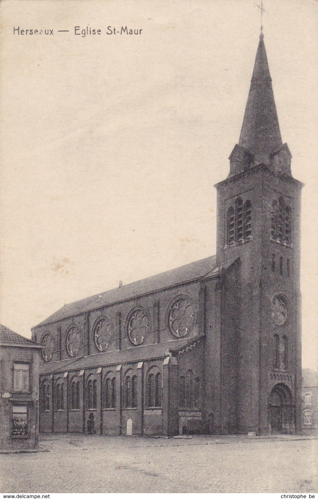Herseaux, Eglise St Maur (pk36751) - Mouscron - Moeskroen
