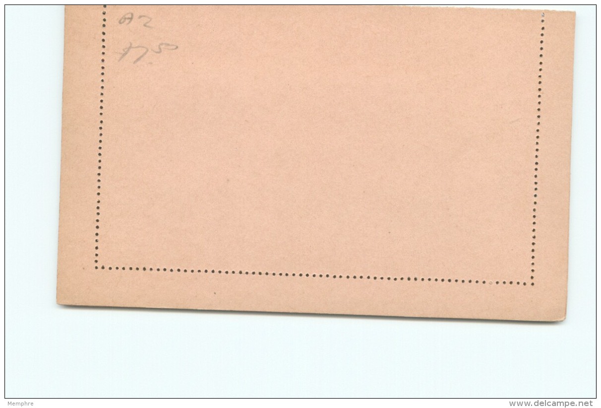 Entier  Carte-lettre  Groupe 25 Cent. Neuve - Covers & Documents