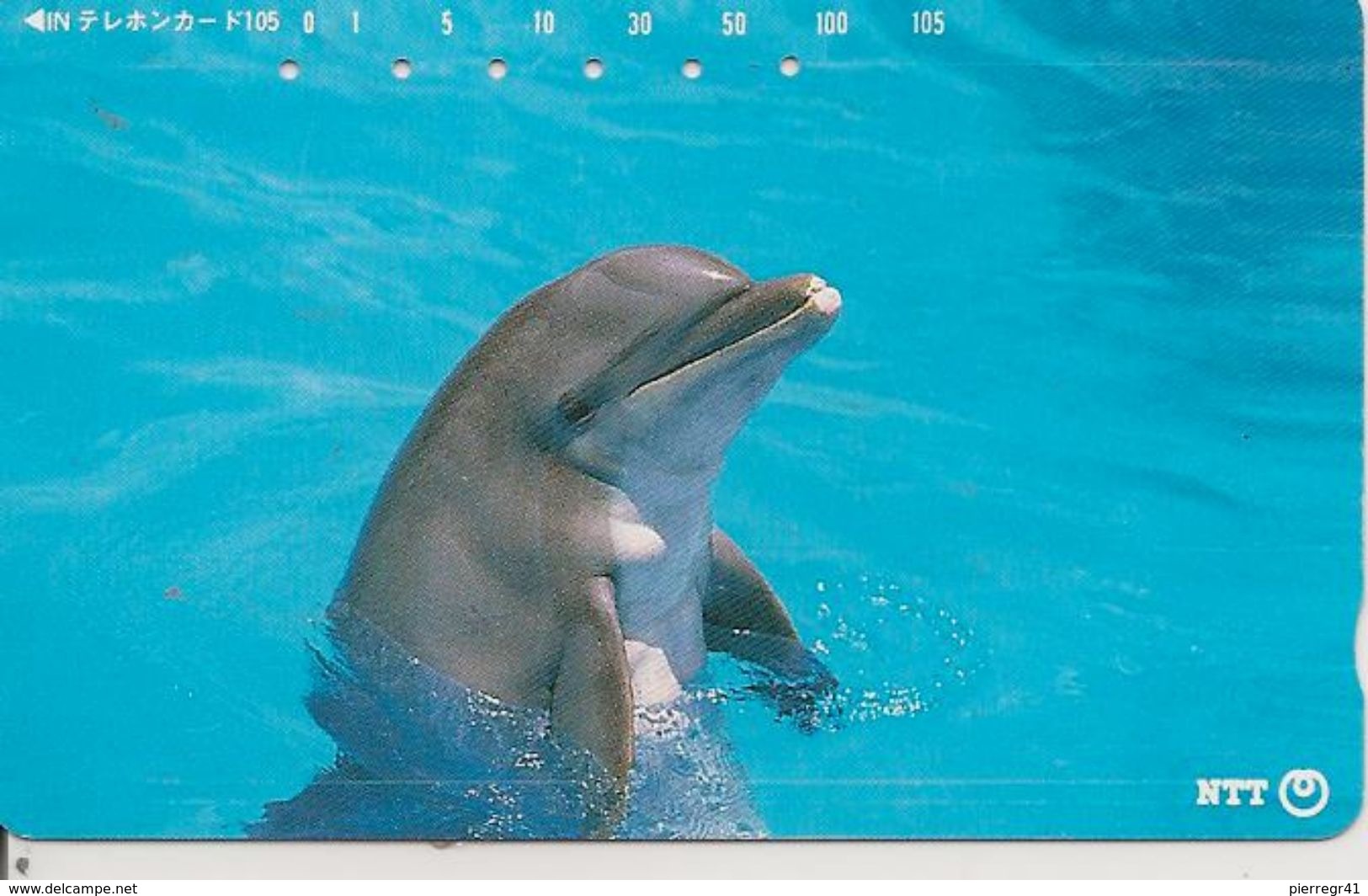 CARTE-MAGNETIQUE-JAPON-1991-DAUPHIN-TBE - Dauphins