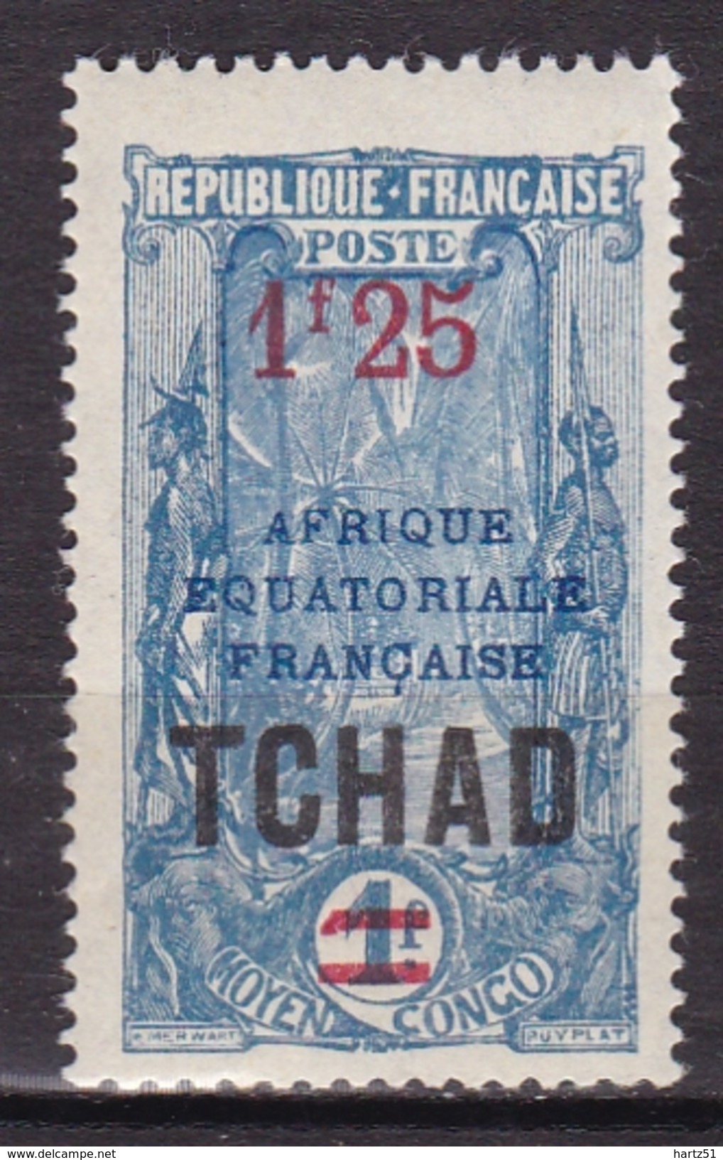 Tchad N° 48 Neuf * - Neufs