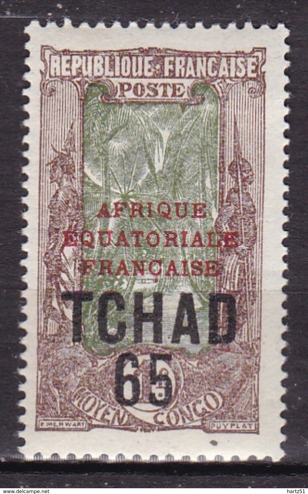 Tchad N° 45 Neuf * - Unused Stamps