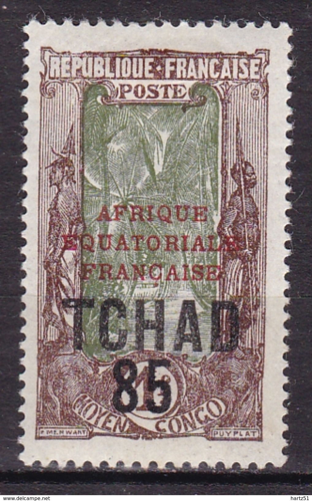 Tchad N° 46 Neuf * - Unused Stamps