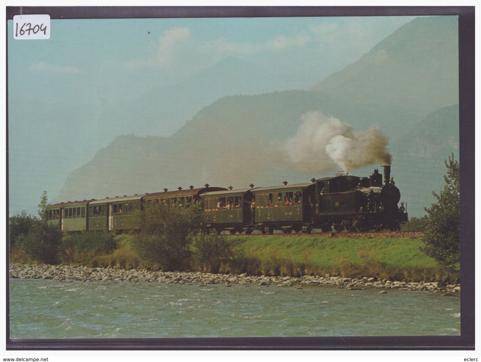 CPM - GRÖSSE 10x15cm - MEIRINGEN INNERTKIRCHEN BAHN - TRAIN - TB - Innertkirchen