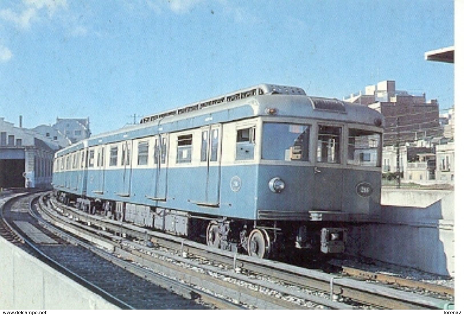 Postal Metro De Barcelona. Línea 1. Estacion Bordeta. Ref. 7f-1723 - Metro