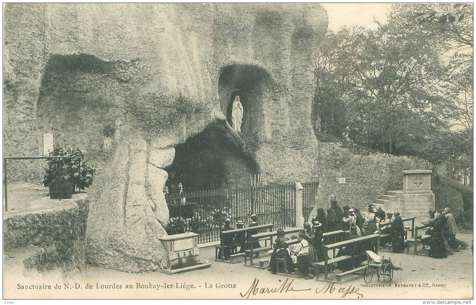 BOUHAY-lez-LIEGE - Sanctuaire De N.-D. De Lourdes - La Grotte. - Autres & Non Classés