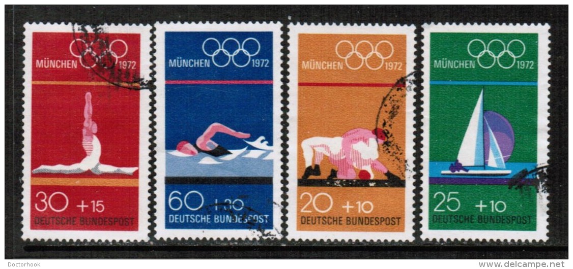 GERMANY  Scott # B 485-8 VF USED - Used Stamps