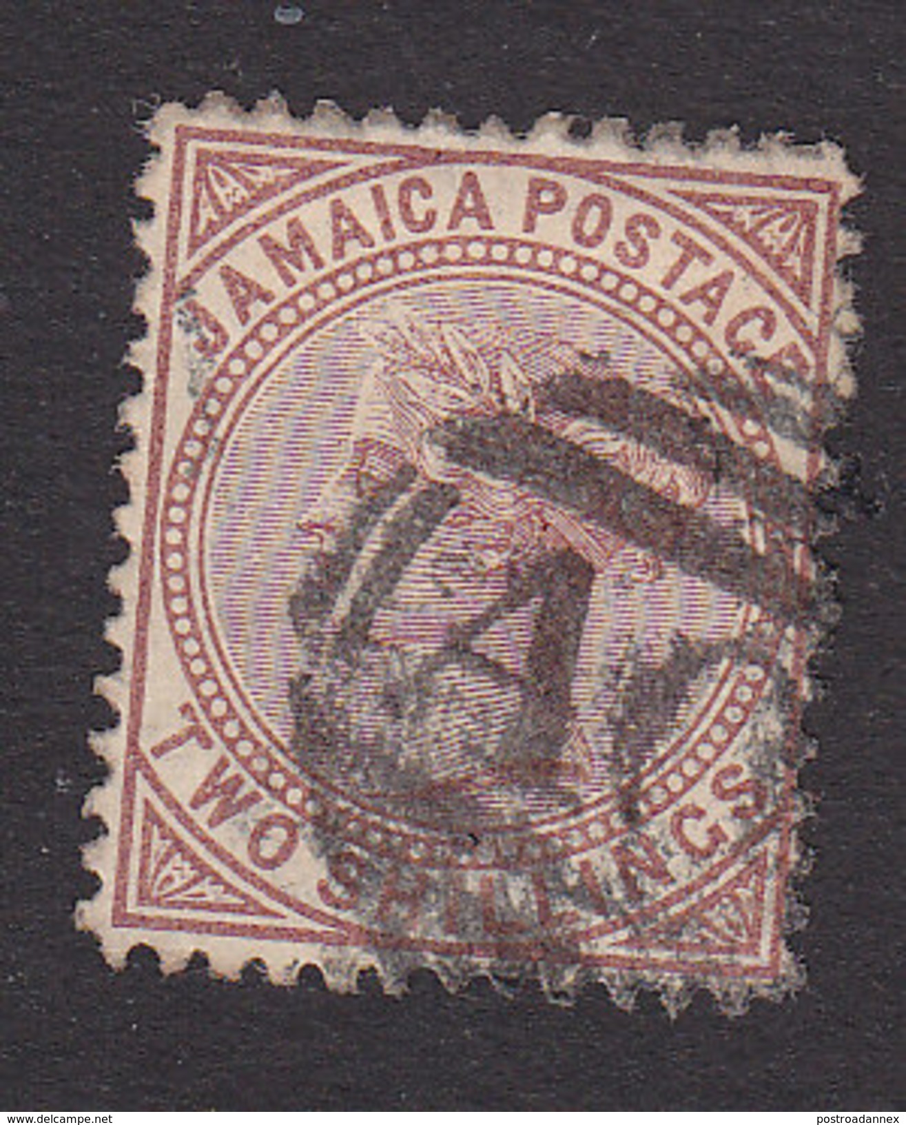 Jamaica, Scott #14, Used, Queen Victoria, Issued 1875 - Jamaica (...-1961)