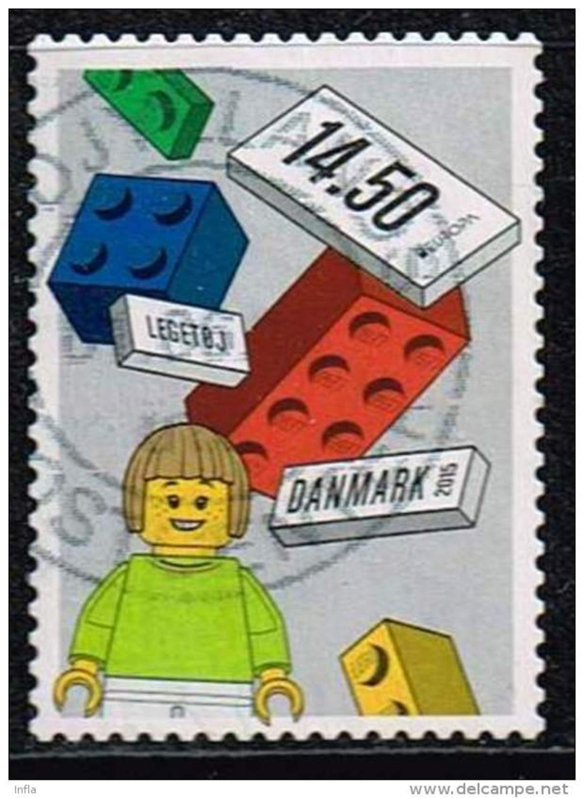 Dänemark 2015, Michel# 1811 O  Lego - Gebraucht