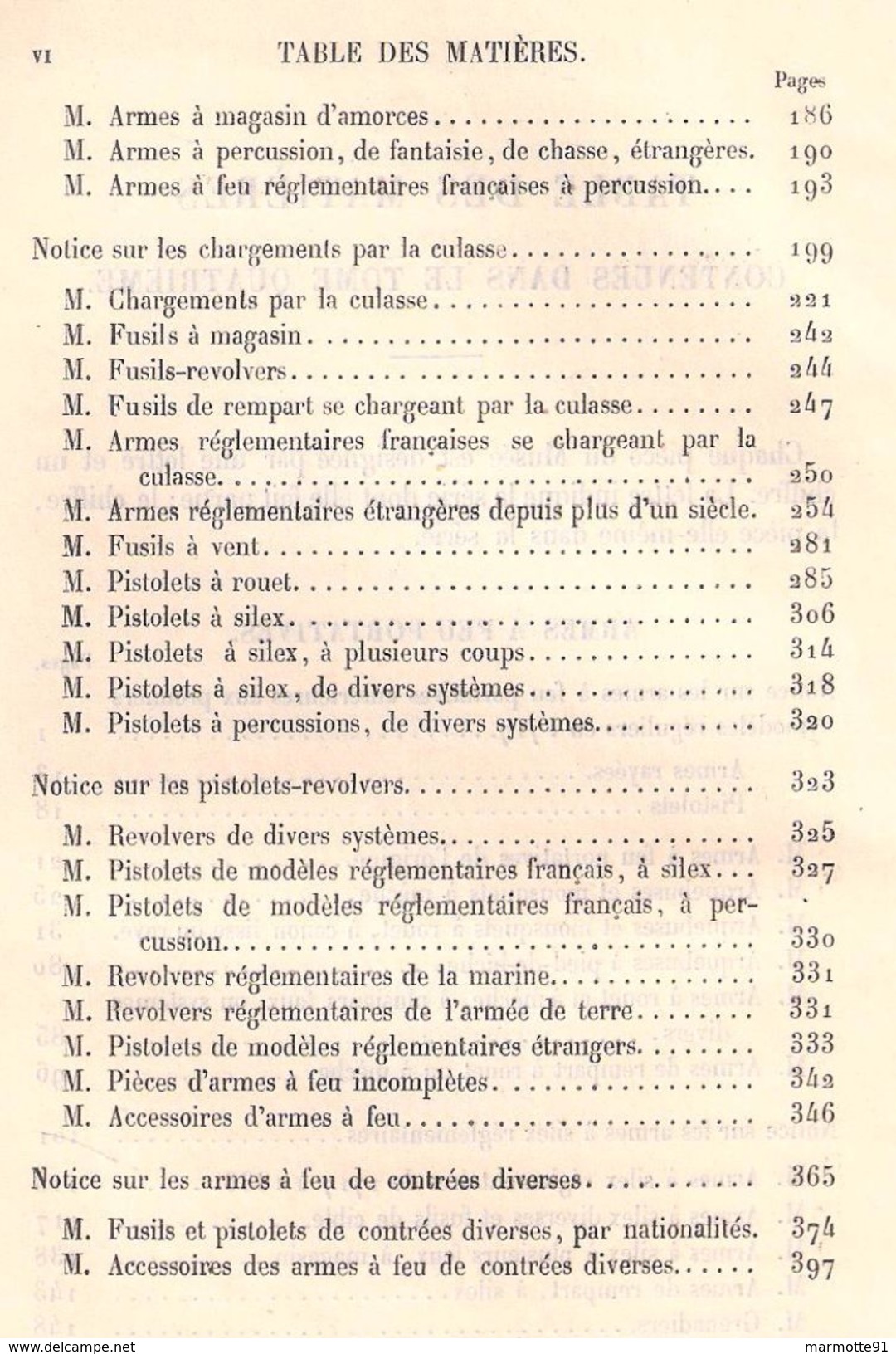 CATALOGUE COLLECTION MUSEE ARTILLERIE 1889 ARMES FEU SILEX TROMBLON FUSIL REVOLVER PISTOLET ACCESSOIRES - Français