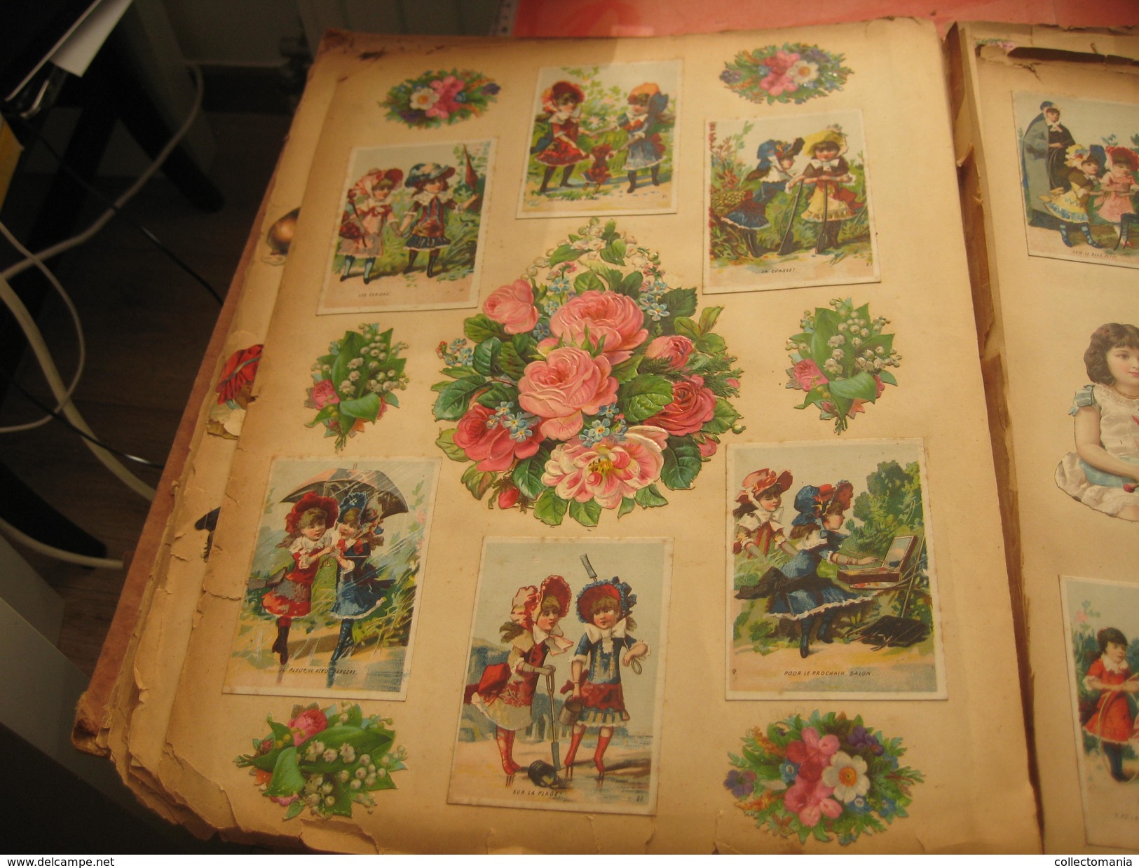 Album 101 -  trade cards complete sets Liebig, Peek and Freen, Bouillon Morris, Huntley & Palmers - Litho chromos c1890