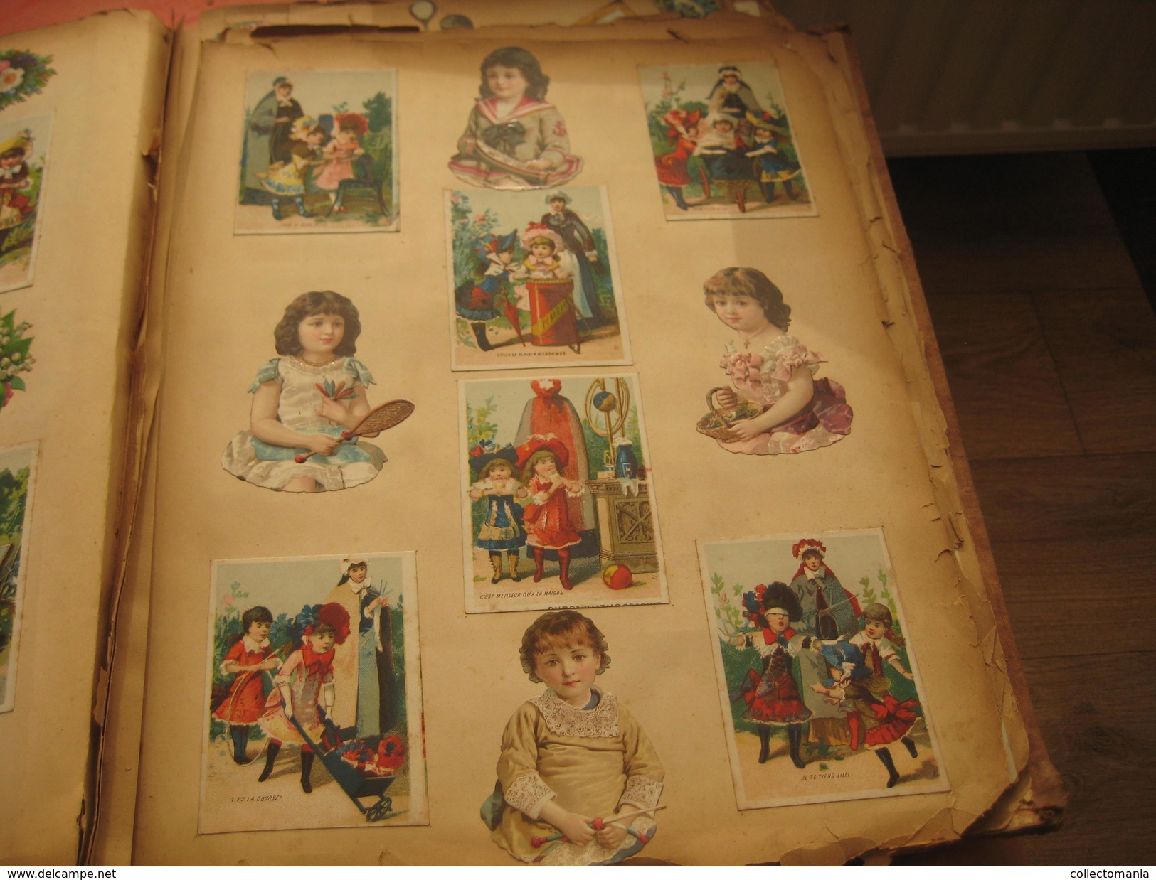 Album 101 -  trade cards complete sets Liebig, Peek and Freen, Bouillon Morris, Huntley & Palmers - Litho chromos c1890