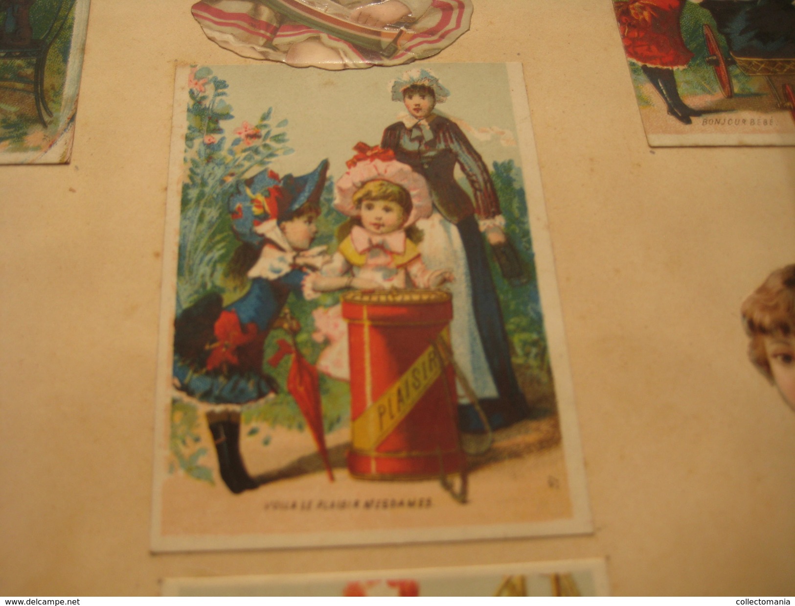 Album 101 -  trade cards complete sets Liebig, Peek and Freen, Bouillon Morris, Huntley & Palmers - Litho chromos c1890