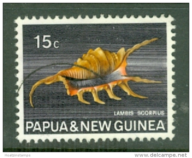 Papua New Guinea: 1967/69   Sea Shells   SG144   15c    Used - Papua New Guinea